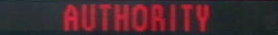 AUTHORITY